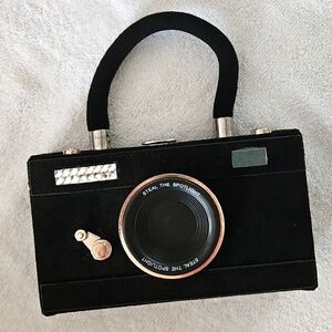 Professional PhotographerCamera bag Unique mini purse handbag Black Trendy style